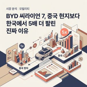 BYD 씨라이언 7, 중국 현지보다 한국에서 5배 더 팔린 진짜 이유 BYD 씨라이언 7, 중국 현지보다 한국에서 5배 더 팔린 진짜 이유