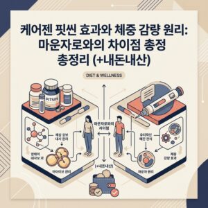 케어젠 코글루타이드 핏씬 (Korglutlde FitThin) 효과와 체중 감량 원리: 마운자로와의 차이점 총정리 (+내돈내산) 케어젠 핏씬 효과와 체중 감량 원리: 마운자로와의 차이점 총정리 (+내돈내산)