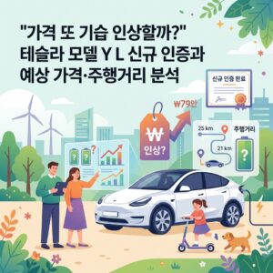"가격 또 기습 인상할까?" 테슬라 모델 Y L 신규 인증과 예상 가격·주행거리 분석 "가격 또 기습 인상할까?" 테슬라 모델 Y L 신규 인증과 예상 가격·주행거리 분석
