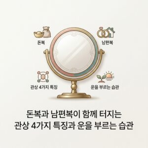 돈복과 남편복이 함께 터지는 관상 4가지 특징과 운을 부르는 습관 돈복과 남편복이 함께 터지는 관상 4가지 특징과 운을 부르는 습관