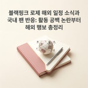 블랙핑크 로제 해외 일정 소식과 국내 팬 반응: 활동 공백 논란부터 해외 행보 총정리 블랙핑크 로제 해외 일정 소식과 국내 팬 반응: 활동 공백 논란부터 해외 행보 총정리